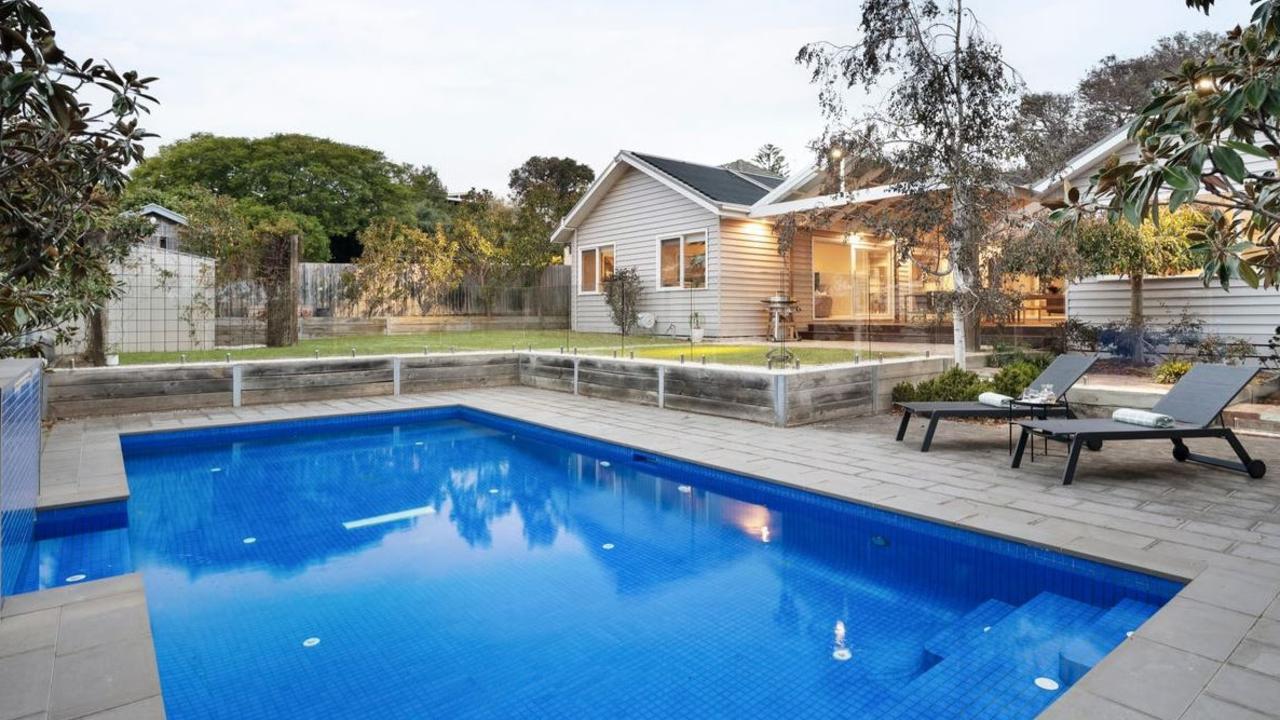 21 Thames St, Frankston South is heading to auction with $1.75m-$1.925m price hopes and is the fourth Melbourne suburb that is best for sellers.