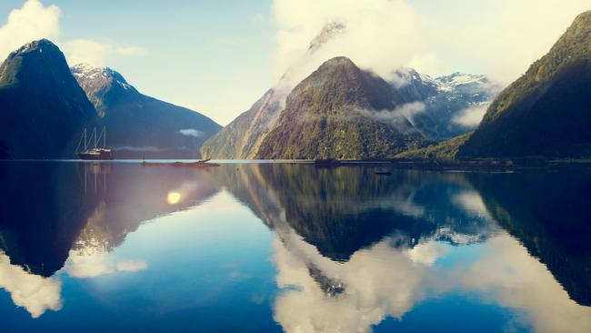 Milford Sound, the leviathan meeting of land and sea.