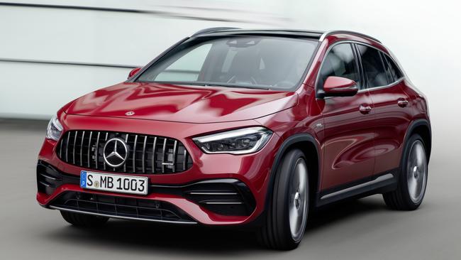 The GLA will offer low-cost entry to the famed Mercedes-Benz brand. Picture: Supplied.