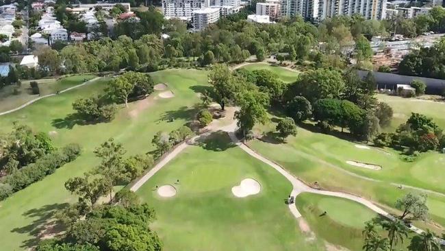 Aerial image of Victoria Park.