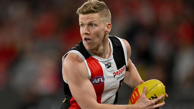 Dan Hannebery struggled with fitness while at the Saints. Picture: Getty Images