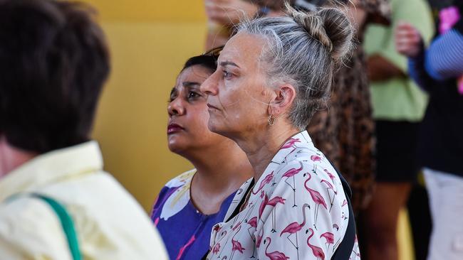 Police and Territory Families Minister Kate Worden was peppered with questions as she had her budget estimates hearing on Thursday. Picture: Pema Tamang Pakhrin