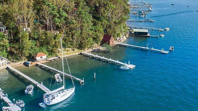 Scotland Island homeowners might have to contribute $12,500 each for upgraded plumbing if the island was connected. Picture: Supplied