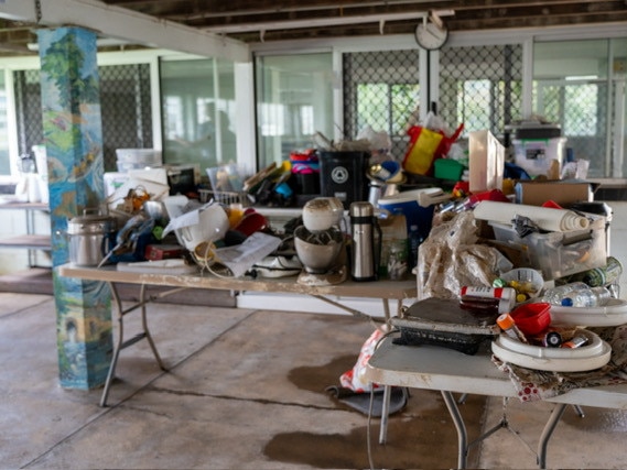 Toobanna State School following the floods. Picture: Supplied