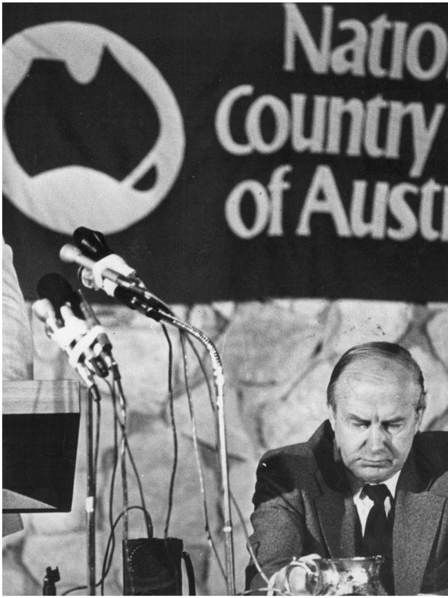 National Party elder statesman Peter Nixon.