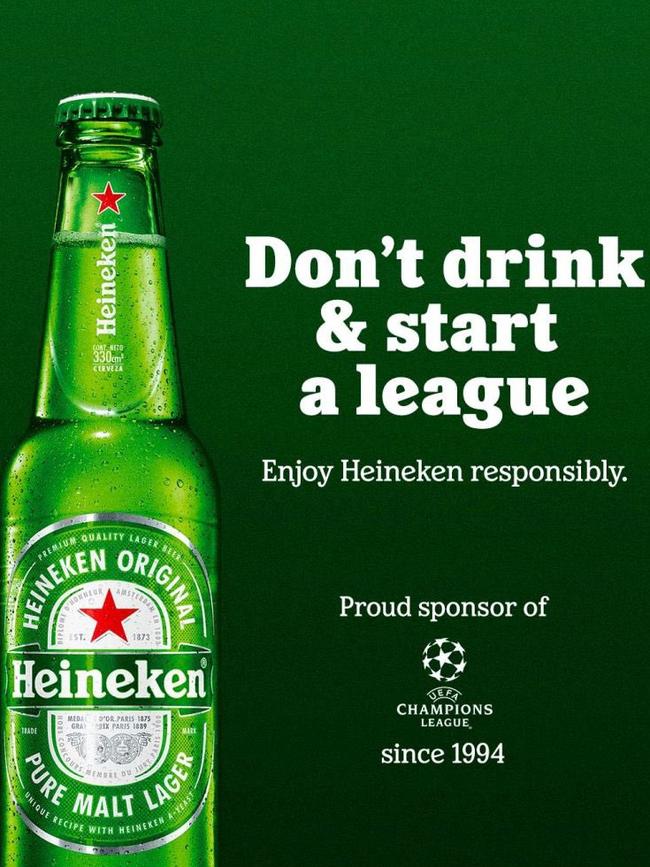 Heineken’s warning to the Super League conspirators