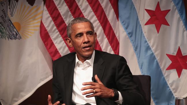 Former US President Barack Obama slammed his successor President Donald Trump for pulling out of the Paris climate deal, warning that the move would see the United States "reject the future". (Pic: AFP/ Scott Olson)