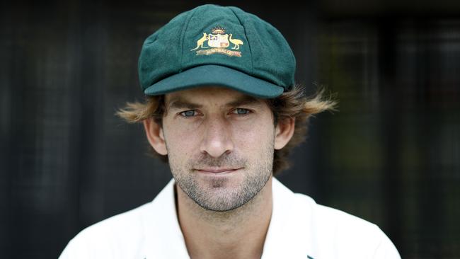 BRISBANE, AUSTRALIA – NOVEMBER 20: Australian cricketer Joe Burns poses during a portrait session at The Gabba on November 20, 2019 in Brisbane, Australia. (Photo by Ryan Pierse/Getty Images)