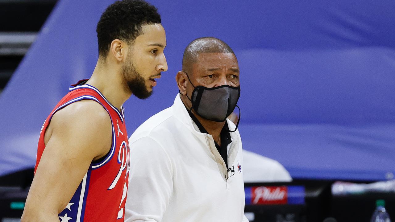 Doc Rivers and Ben Simmons aren't feeling each other.