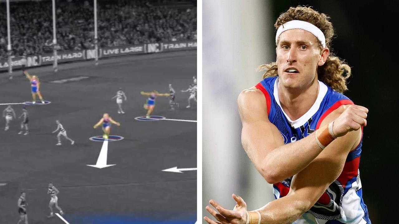 First Crack, Western Bulldogs, Aaron Naughton, disposals, form, defence, coach Luke Beveridge, David King, criticism