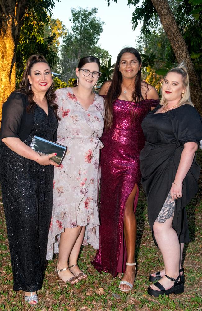 Sonja Simic, Kate Bussey, Clarissa Baira and Emily Wilson. Picture: Michaela Harlow