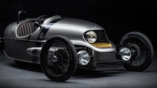 The Morgan EV3 will be powered by a lithium ion battery. Pic: Supplied.