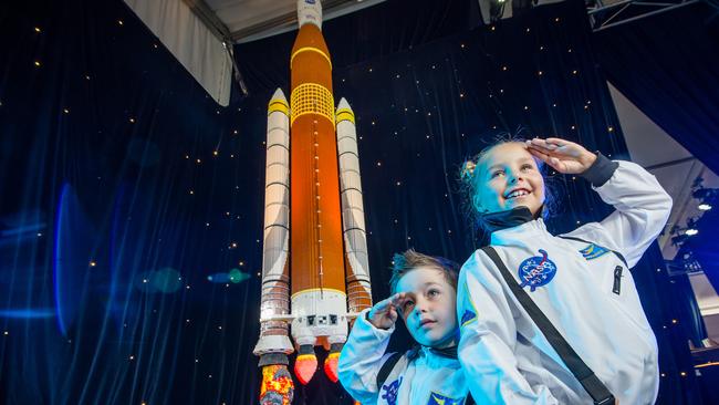 This rocket will be on display at Dreamworld. Picture: Eugene Hyland