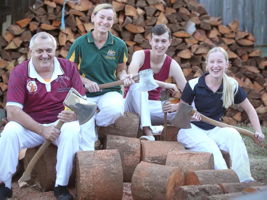 &lt;h2&gt;They’re much chop&lt;/h2&gt;See generations of families with all the moves as they wield their axes to great effect at the woodchop, including Emma and Shayne Maxwell with their children Jacob and Chloe. Pic: Jamie Hanson