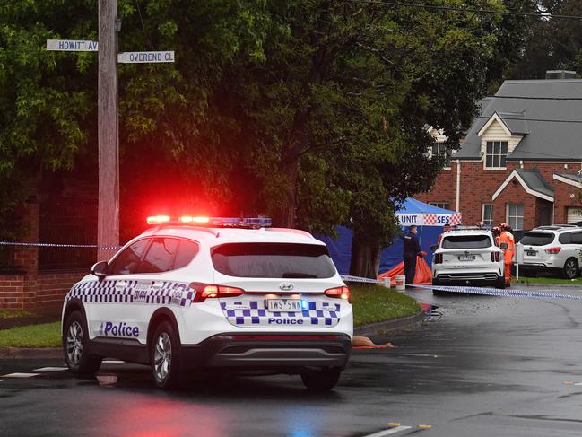 Police officers were called by Hawkins wife. Picture: Josie Hayden