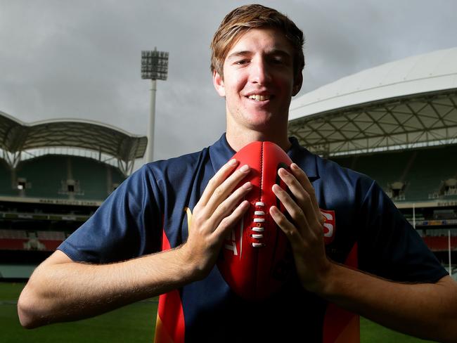 U18 Championship and West Adelaide player Sam Durdin Photo Sarah Reed.