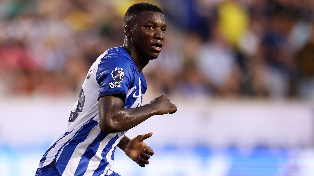 Caicedo is headed for Chelsea in a big money move. (Photo by Tim Nwachukwu/Getty Images for Premier League)