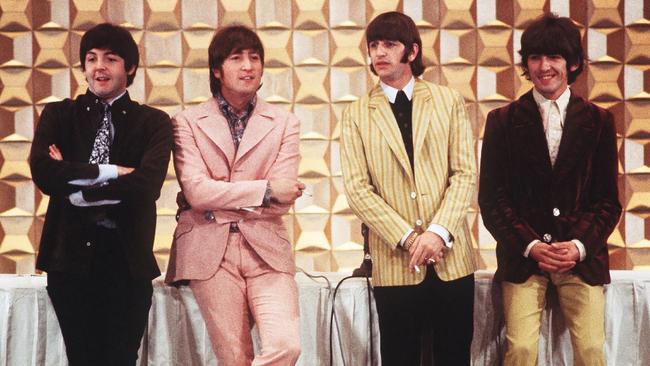 Songs featured in The Beatles doco scored a lot of play on Spotify in late 2021. Picture: AFP.