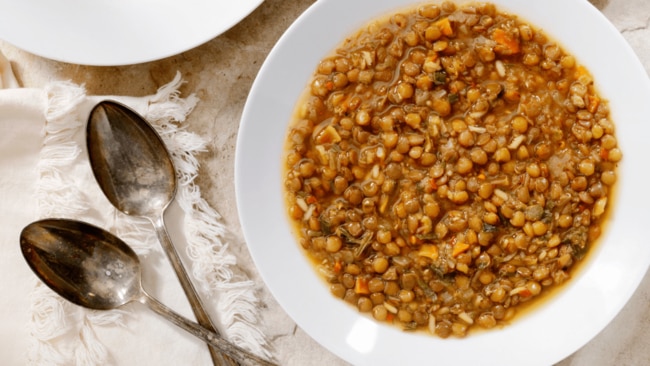 Lentils are an excellent source of plant-based protein and fibre. Image: iStock