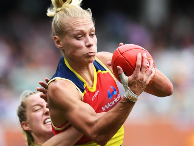 Adelaide’s Erin Phillips has starred again this season. Picture: GETTY IMAGES