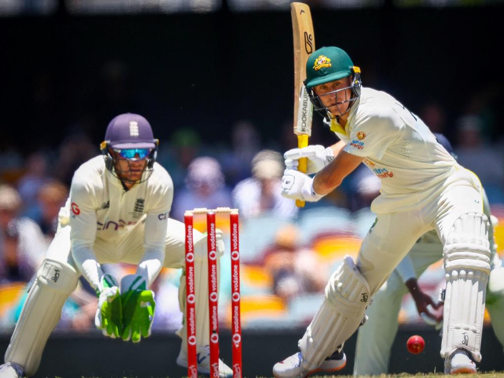 Marnus Labuschagne has averaged 82.11 per innings since 2019. Picture: Patrick Hamilton/AFP