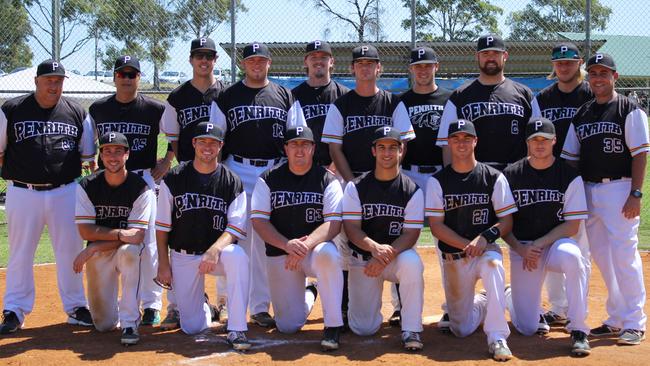 The Penrith Baseball State League side that faced Cronulla in round 6.