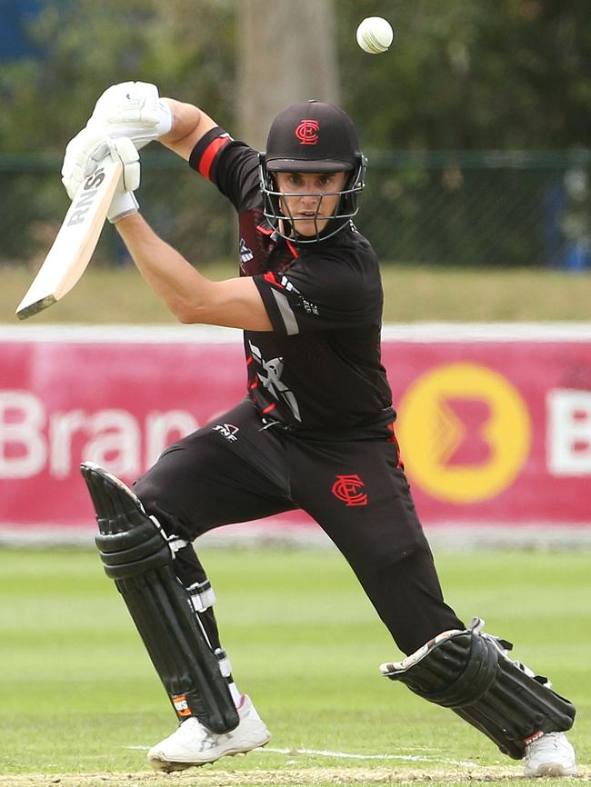 James Seymour in action for Essendon. Picture: Hamish Blair