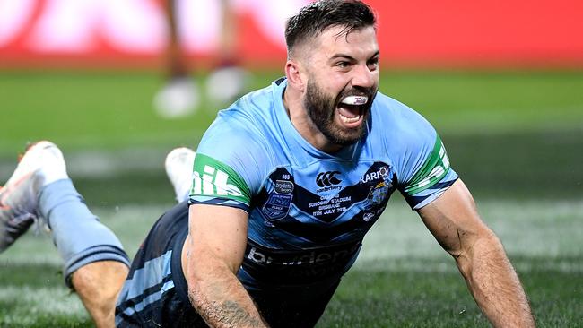 James Tedesco is uncertain as to whether he will back up for the Roosters. (Photo by Bradley Kanaris/Getty Images)