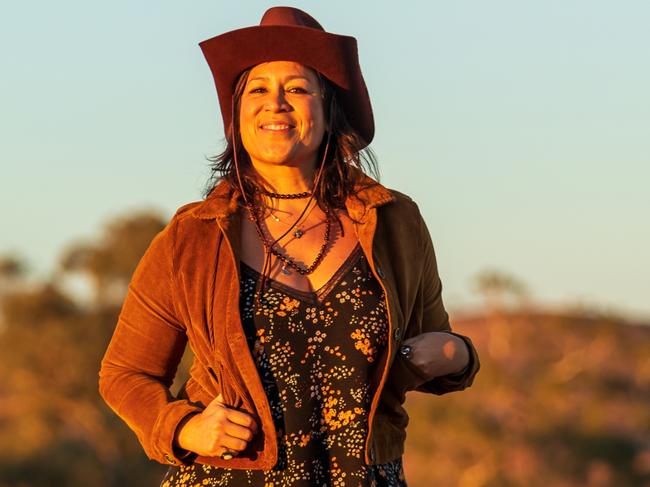 Kate Ceberano in Broken Hill for the Mundi Mundi Bash. Picture: Matt Williams