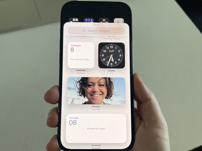 Widgets are great because they show you information from your apps at a glance. Picture: Elly Awesome