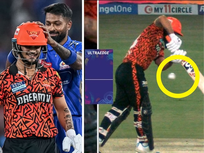 Ishan Kishan walks off despite not hitting it