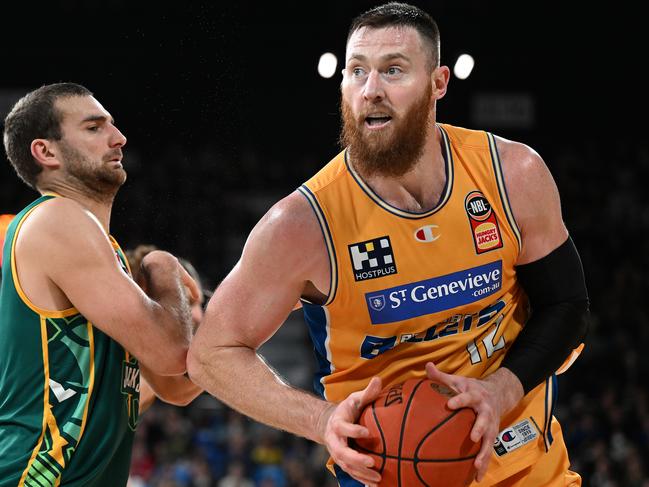 Banger Baynes is a presence for the Bullets, but his team has struggled so far. Picture: Getty Images