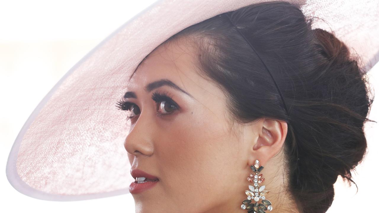 Stephanie Kwong at the Magic Millions race day. Photo : Jason O'Brien