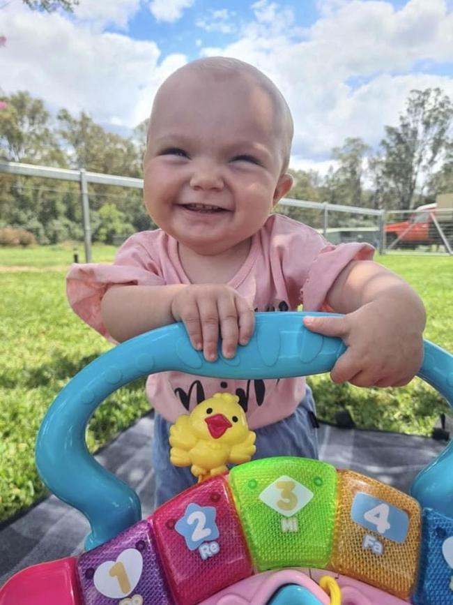 Maddison has spent most of her short life in hospital. Picture: Supplied