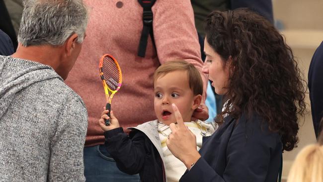 Just like dad. (Photo by Clive Brunskill/Getty Images)