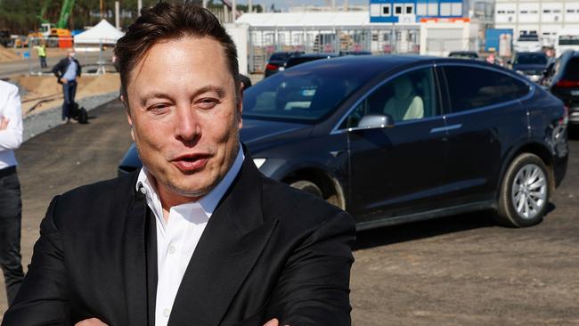 Tesla CEO Elon Musk. Picture: AFP