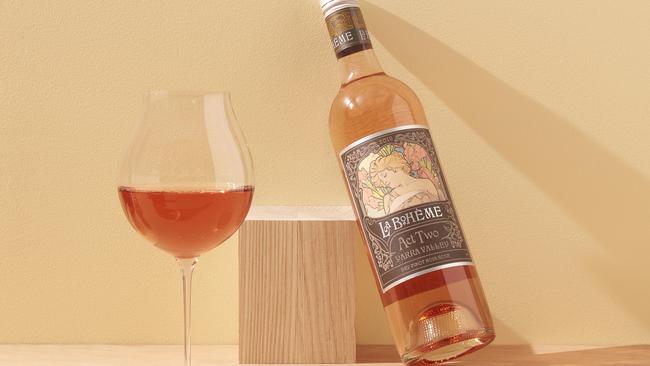 De Bortoli’s La Boheme Act Two pinot noir Rose. Picture: Supplied.