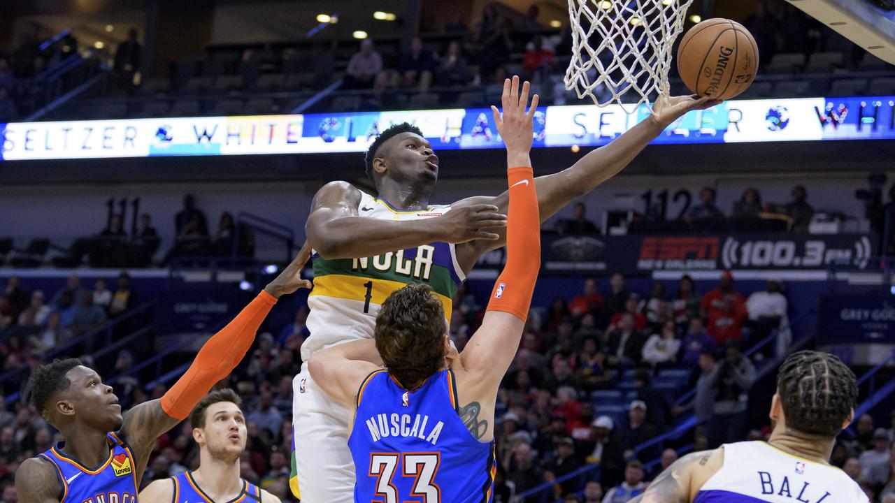 New Orleans Pelicans forward Zion Williamson has been balling.
