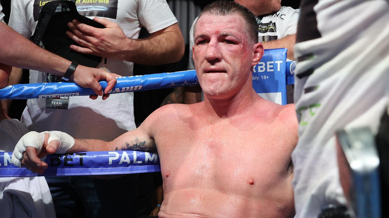 Paul Gallen is one tough man. Picture: Richard Dobson