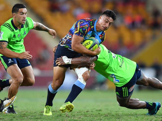 Lalakai Foketi is poised to debut beside Beale in the Waratahs midfield. Picture: AAP