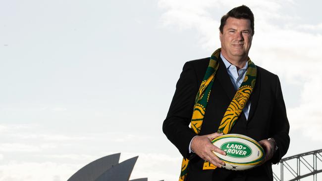 Having secured the 2027 World Cup for Australia, Rugby Australia chair Hamish McLennan remains in a battle with New Zealand over broadcast funding. Picture: Mark Metcalfe/Getty Images