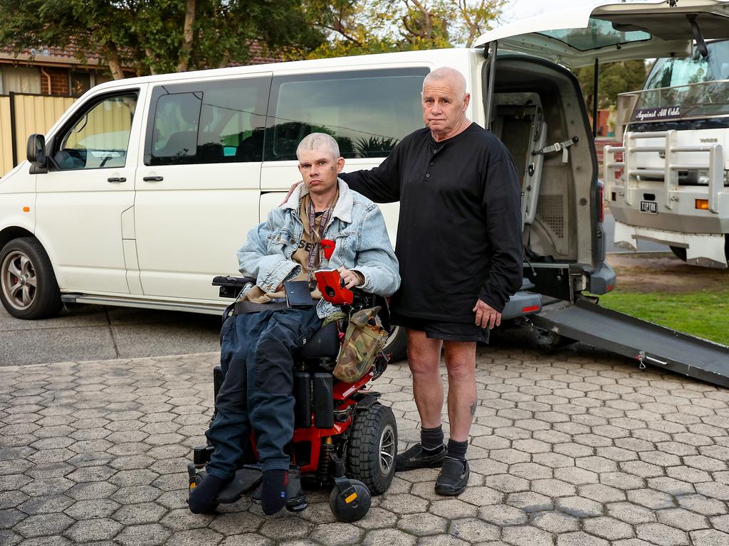 Losing his licence would be devastating for Peter and PJ. Picture: Ian Currie.