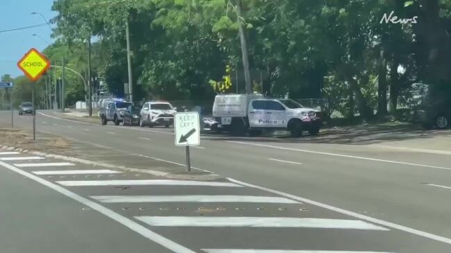 Townsville police at Anderson Park responding to homicide