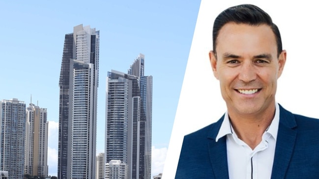 Councillor Darren Taylor is meeting with high rise residents at Surfers Paradise and Main Beach to discuss the Gold Coast City Council's view tax.