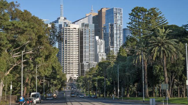 There are plans for a 32-storey development at the corner of Flinders and Spring streets.