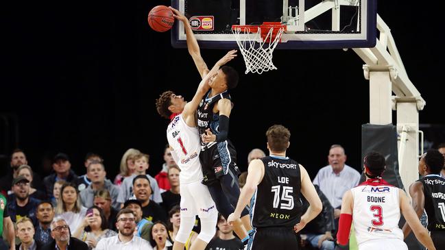 The Hawks v Breakers clash attracted almost 2 million viewers. Picture: Getty Images