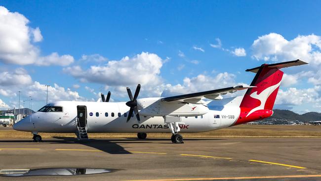 QantasLink will disappear from a key regional route in the New Year after losing its state government contract to Rex.