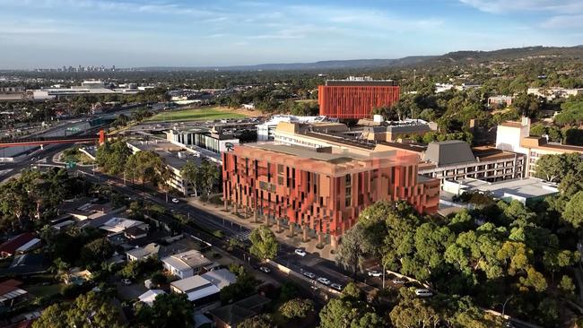 Construction is set to begin on a 98-bed tower at Flinders Medical Centre. Picture: State Government