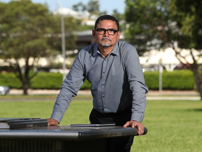 Lead plaintiff in the floods class action, Vince Rodriguez, whose sports shop in Fairfield was flooded in 2011. Picture: Lyndon Mechielsen/The Australian.