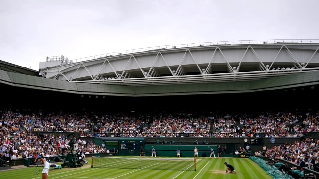 The premier grass court championship in the world is likely to be reduced to an exhibition tournament. Picture: Getty Images